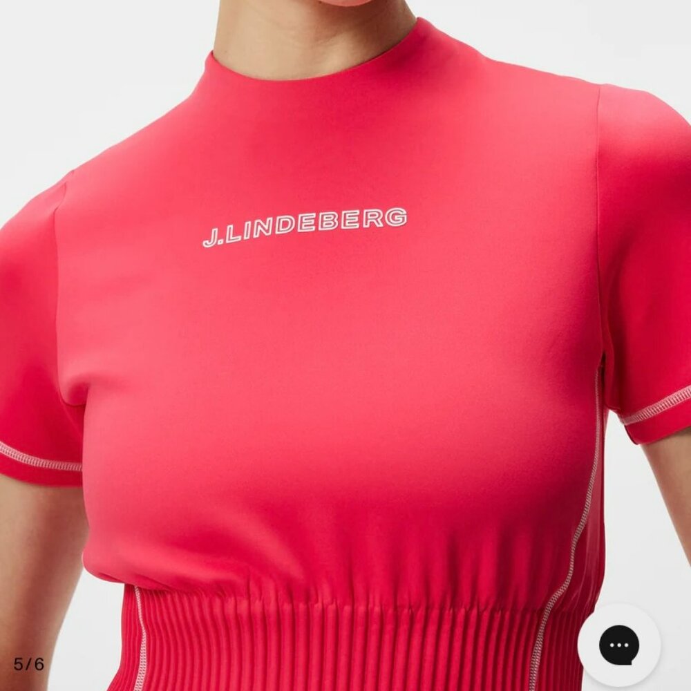 NWT J. Lindeberg | Kim Top - Pink | XS - Picture 2 of 5